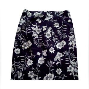 FLORAL Pencil SKIRT XS